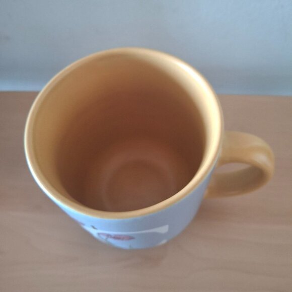 Bee & Willow Spring Floral Mug with C Monogram, 16 oz - Picture 5 of 5